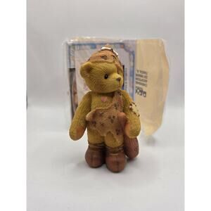 Cherished Teddies 354104 Hunter Me Cavebear You Friend Bear 3.5" Figurine